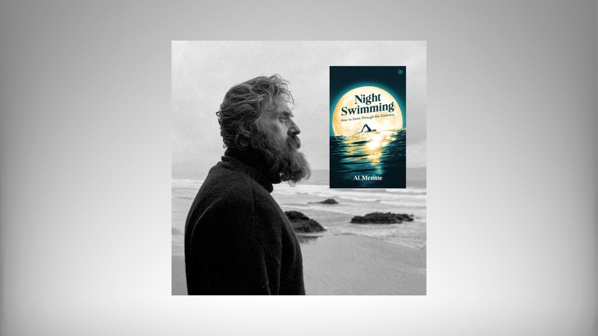 Al Mennie and his book, Night Swimming