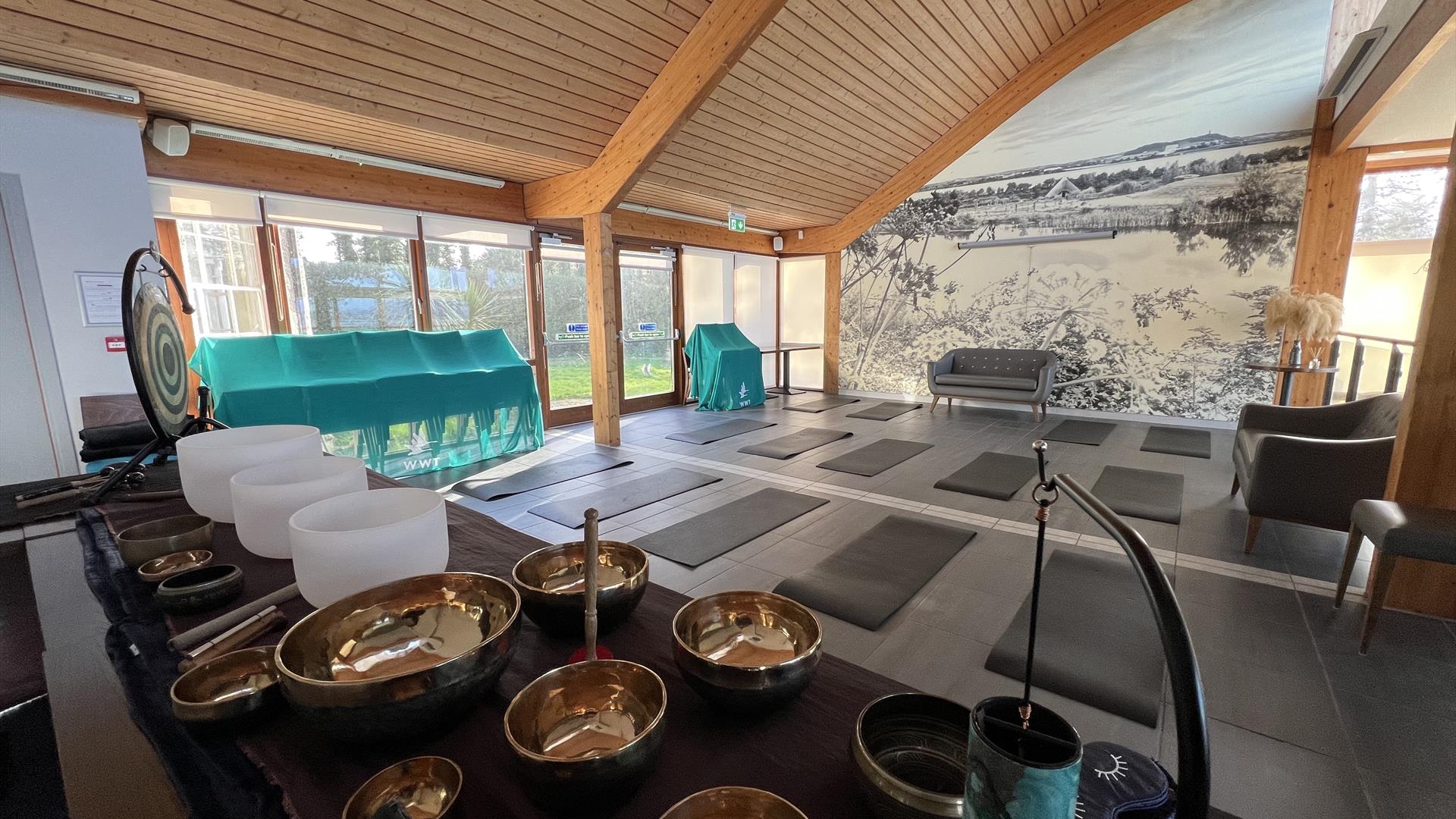 Come along to WWT Castle Espie and join Tessa Ann for some drop-in Sound Spa sessions.  You'll have the opportunity to listen to relaxing sounds, lear