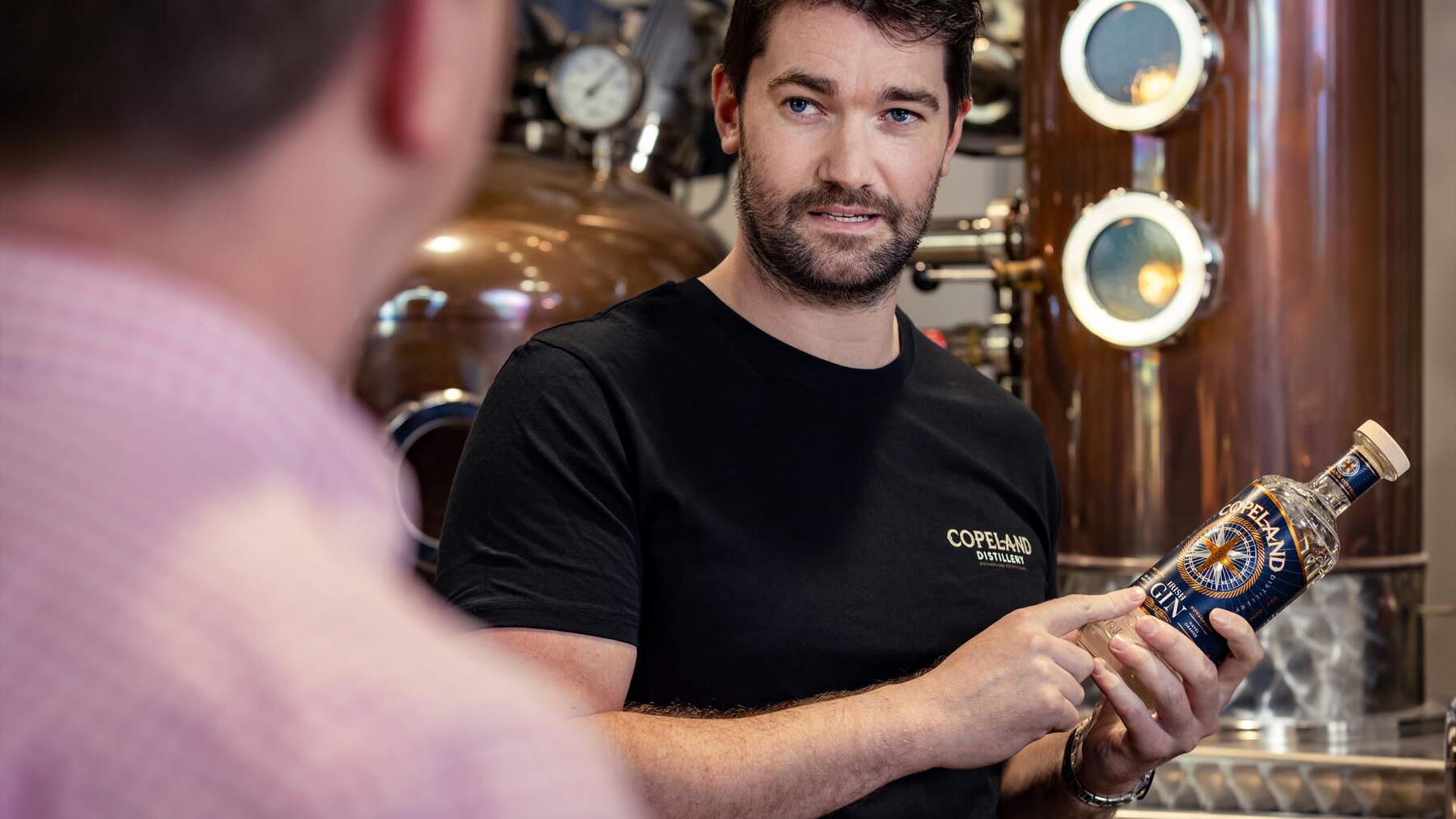 Distillery tours immerse visitors in the botanicals of the smuggler-inspired spirits