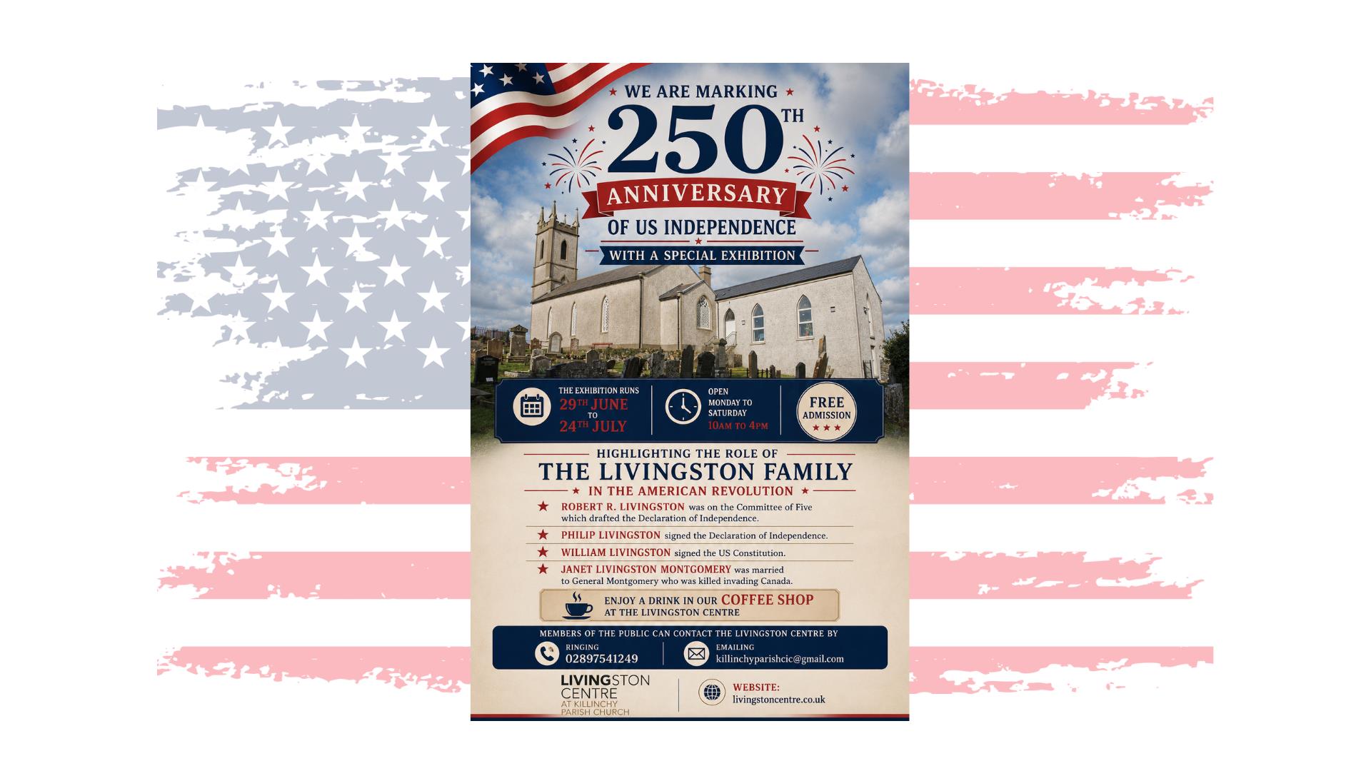 The Livingston Family America 250 poster