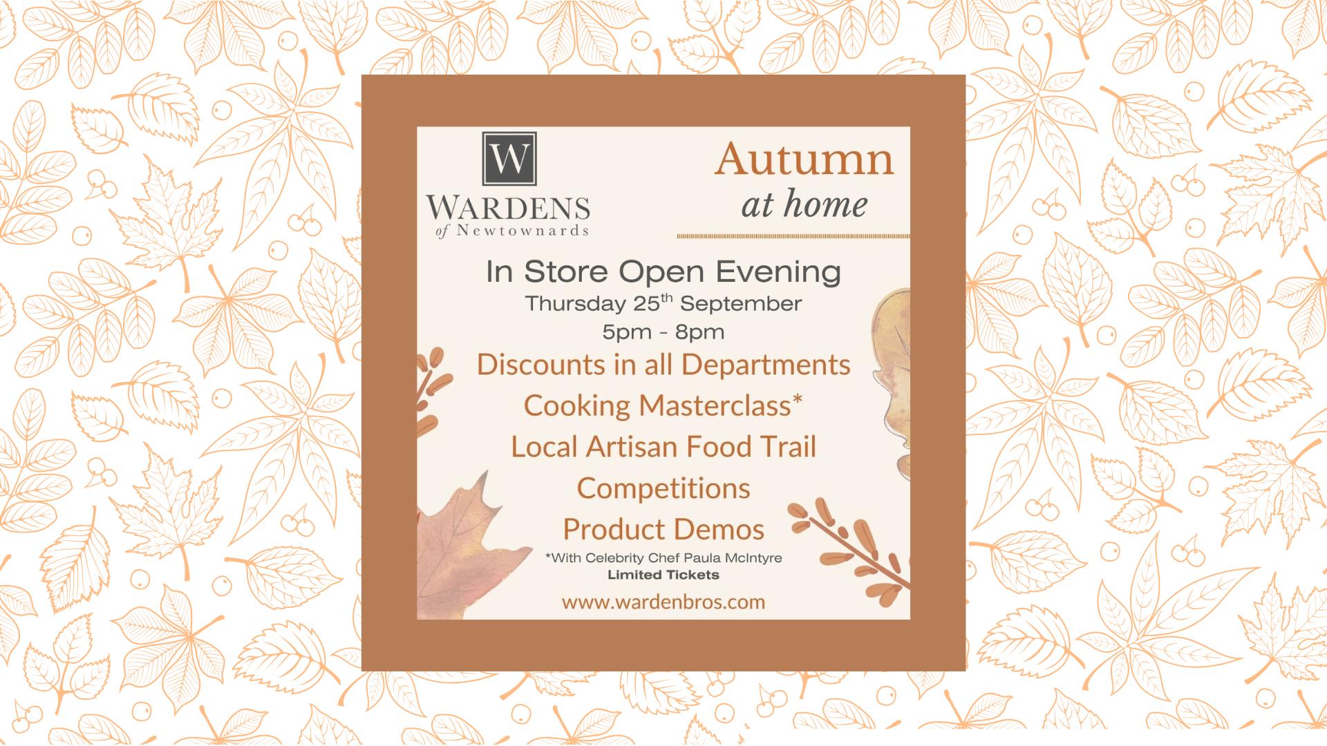 Wardens Open Evening Information