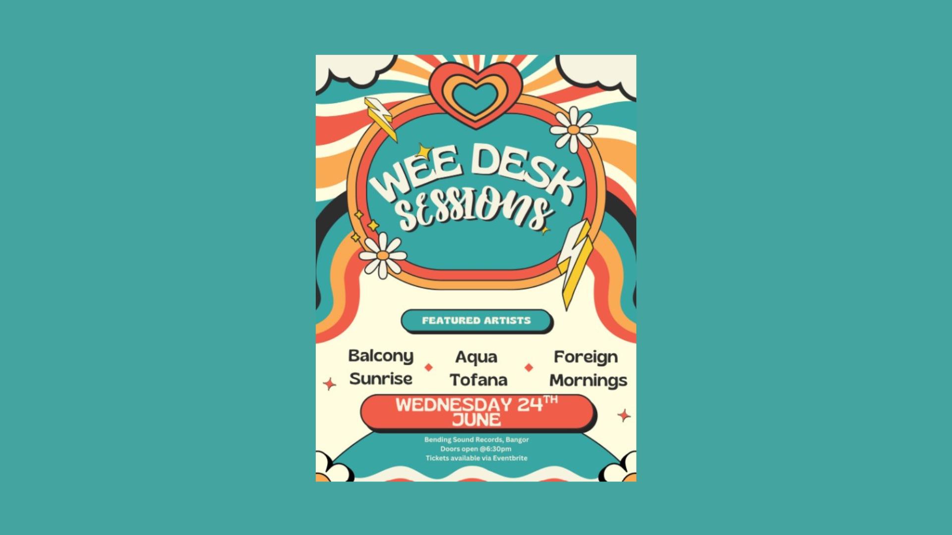 Wee Desk Gig Poster