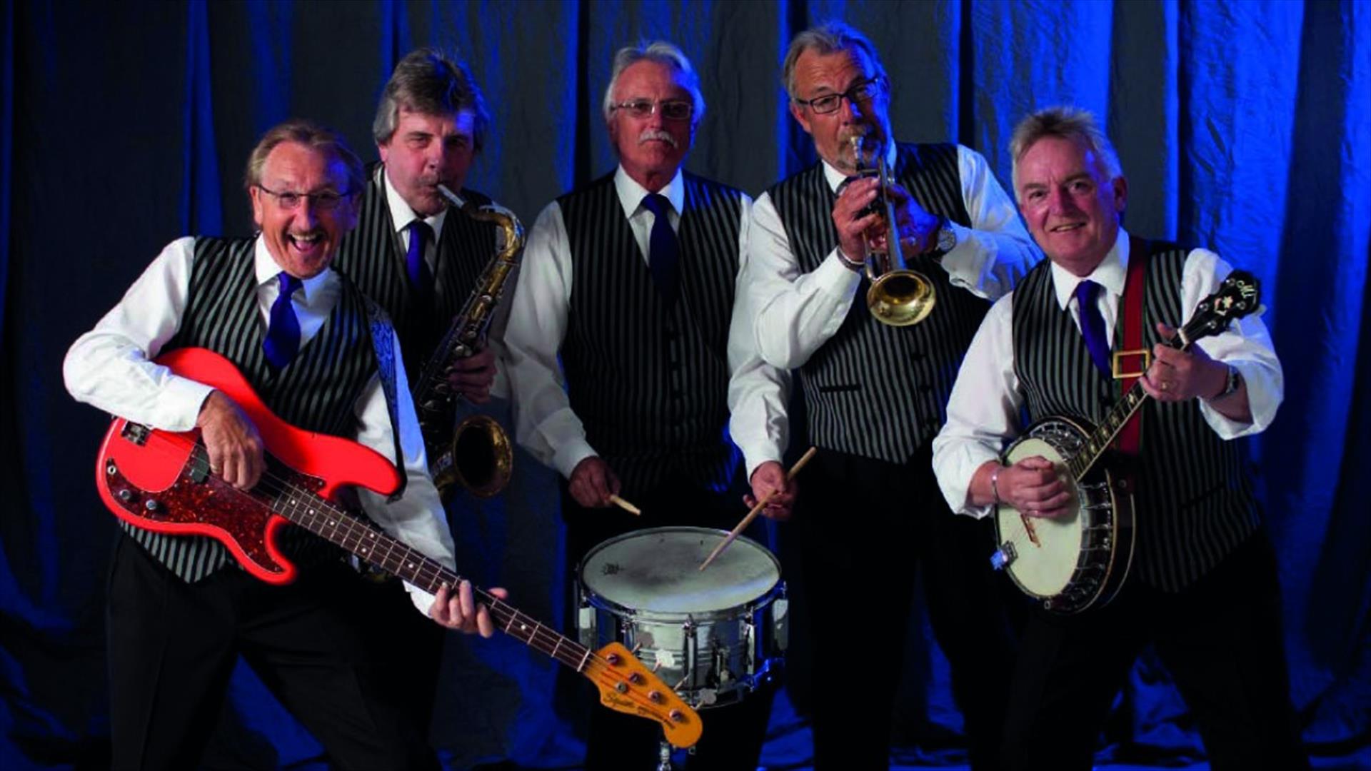 Members of Clubsound with Instruments