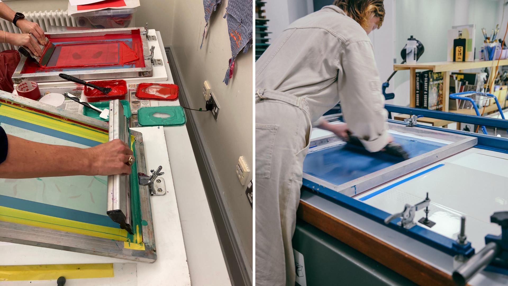 screen printing images