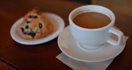 Tea and a scone