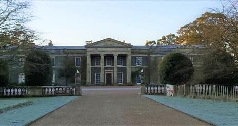 Winter in the gardens at Mount Stewart