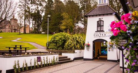 Front exterior of Cultra Inn