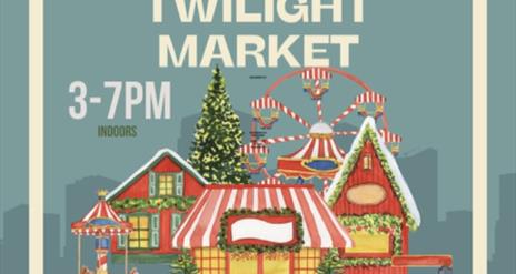 Christmas Twilight Market in Portaferry, poster