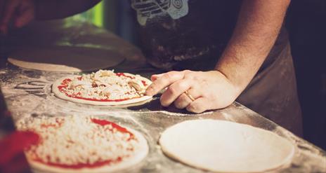 Pizza making