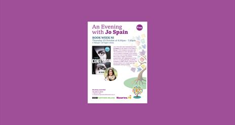 An Evening with Jo Spain promotional poster