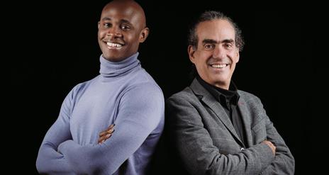 Eduardo Martín  &  Ahmed Dickinson guitarists