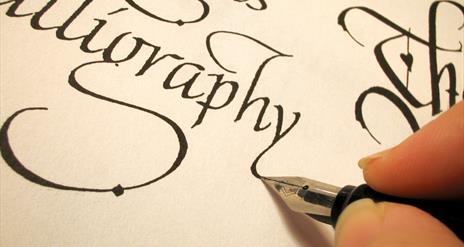 Calligraphy writing