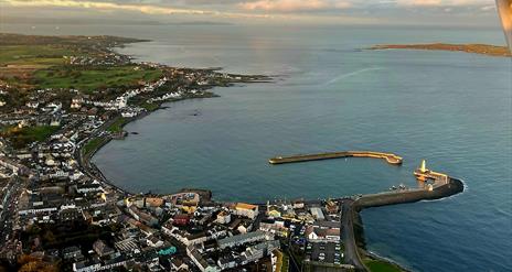 Birds eye view of Donaghadee