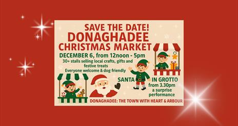 Donaghadee Christmas Market 2025 promotion graphic