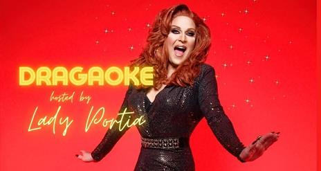 Dragaoke host Lady Portia