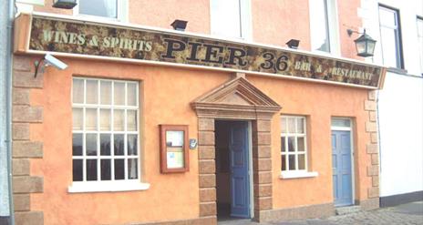 Front exterior of Pier 36 in daytime