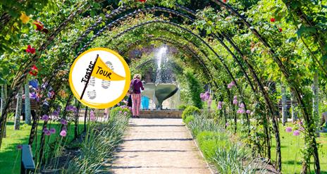 Bangor Castle Walled Garden fountain