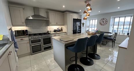fully equipped modern kitchen