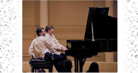 Pavel Kolesnikov & Samson Tsoy classical pianists