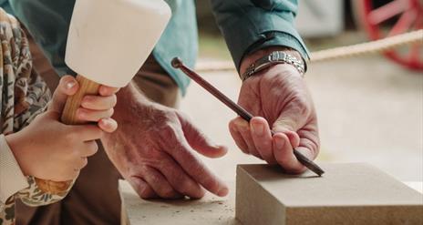 Discover the craft of stone carving at the Ulster Folk Museum