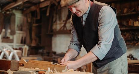 Carve your very own bespoke wooden house number in a hands-on workshop at the Ulster Folk Museum