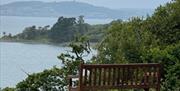 View over Strangford Lough from the Temple of the Winds Mount Stewart
