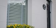 Window box on exterior front