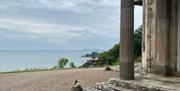 View over Strangford Lough from the Temple of the Winds Mount Stewart