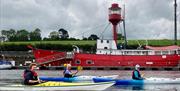 Kayaking, Strangford Lough, Historical Tour, Paddle back in time, NI Science Festival,