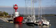 The Lightship docked