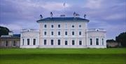 Ballywalter Park house exterior surrounding by greenery
