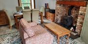 Cosy fireplace