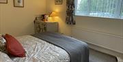 The Beech Room has a kingsize bed with full bathroom and the Spruce Room had a double bed and shower room