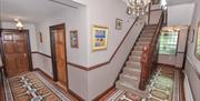 Hallway and stairway