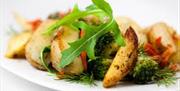 A menu dish