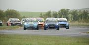 Mini Coopers At Kirkistown