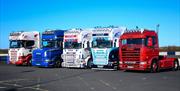 Some of the Trucks that will be on display at the show