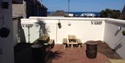 Outside seating area 'Smugglers Cove'