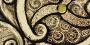 Details of a handmade piece