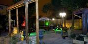 Outside seating area
