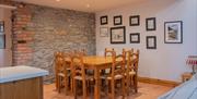 a photo of a dining table