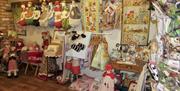 Inside shop