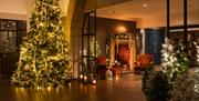 Clandeboye Lodge at Christmas time