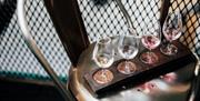 An image of a tasting flight