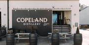 The outside of The Copeland Distillery