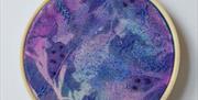 Embroidery by Heather of Wild & Crafted Creative Workshops