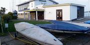 a photo of boats