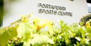 Portaferry Sports Centre sign