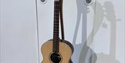 Guitar on a stand
