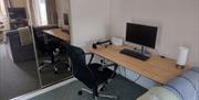 Workstation area.